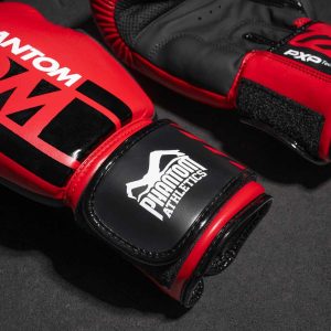 Боксерські рукавиці Phantom APEX Red 12 унцій (Бинти 4м. в подарунок) - Зображення 7