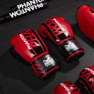 Боксерські рукавиці Phantom APEX Red 12 унцій (Бинти 4м. в подарунок) - Зображення 8