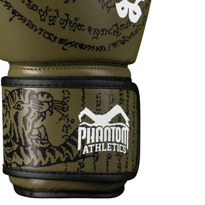 Боксерські рукавиці Phantom Muay Thai Army 12 унцій (Бинти 4м. в подарунок) - Зображення 5