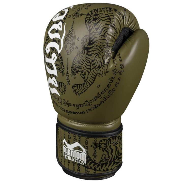 Боксерські рукавиці Phantom Muay Thai Army 12 унцій (Бинти 4м. в подарунок) - Зображення 3