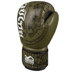 Боксерські рукавиці Phantom Muay Thai Army 14 унцій (Бинти 4м. в подарунок) - Зображення 3