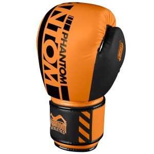 Боксерські рукавиці Phantom APEX Neon Orange 12 унцій (капа в подарунок) - Зображення 3