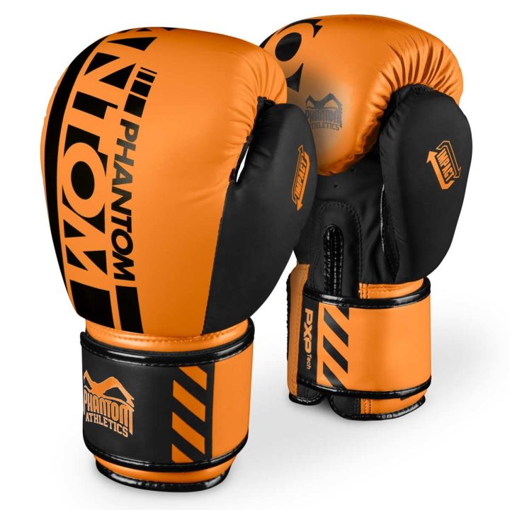 Боксерські рукавиці Phantom APEX Neon Orange 12 унцій (капа в подарунок) - Зображення 2