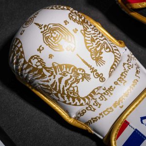 Рукавиці для ММА Phantom Muay Thai White Gold L/XL (капа в подарунок) - Зображення 6