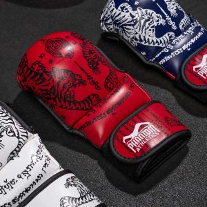 Рукавиці для ММА Phantom Muay Thai Red L/XL (капа в подарунок) - Зображення 10