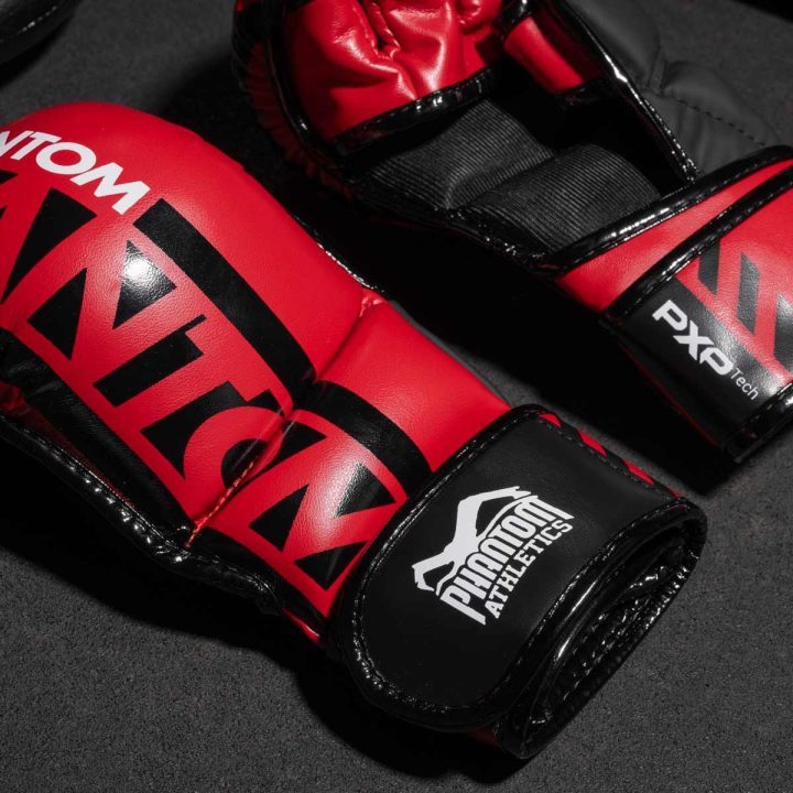 Рукавиці для ММА Phantom APEX Red L/XL (капа в подарунок)) - Зображення 8