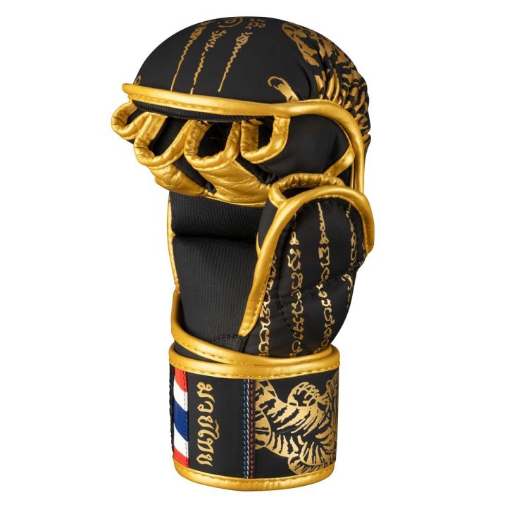 Рукавиці для ММА Phantom Muay Thai Black Gold S/M (капа в подарунок) - Зображення 4