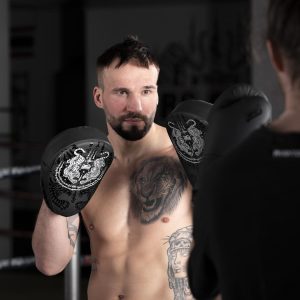 Лапи боксерські Phantom Muay Thai Black - Зображення 5