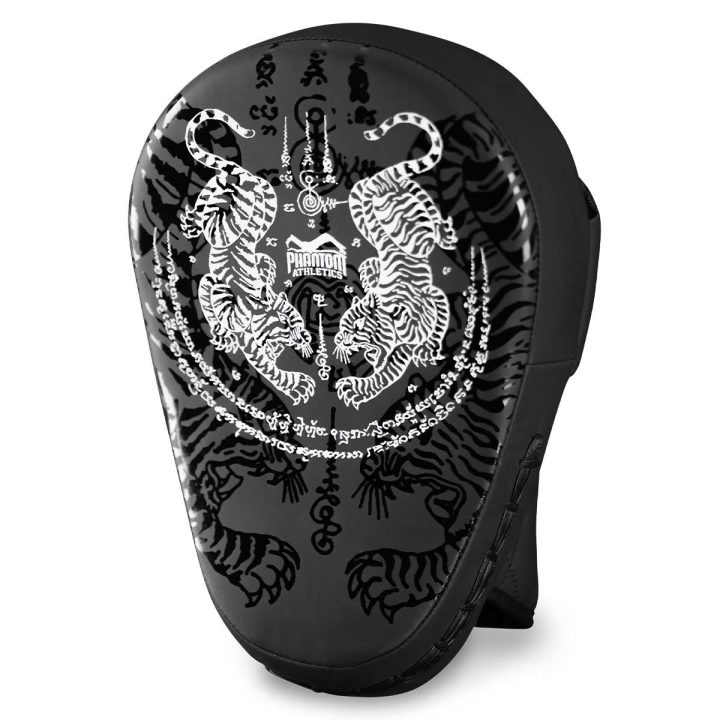 Лапи боксерські Phantom Muay Thai Black - Зображення 2