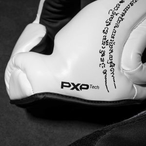 Боксерський шолом Phantom Muay Thai Full Face White (капа в подарунок) - Зображення 7
