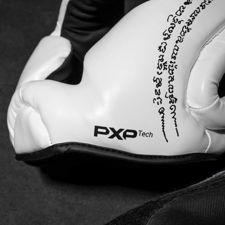 Боксерський шолом Phantom Muay Thai Full Face White (капа в подарунок) - Зображення 7