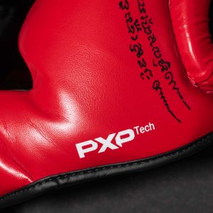 Боксерський шолом Phantom Muay Thai Full Face Red (капа в подарунок) - Зображення 4