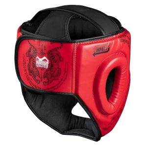 Боксерський шолом Phantom Muay Thai Full Face Red (капа в подарунок) - Зображення 3