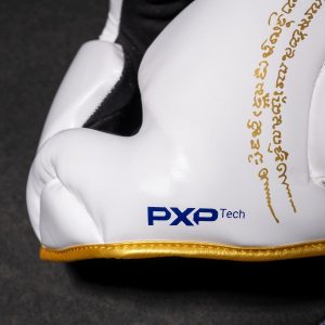 Боксерський шолом Phantom Muay Thai Full Face White Gold (капа в подарунок) - Зображення 5