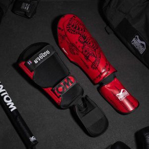 Захист гомілки та стопи Phantom Muay Thai Red L/XL - Зображення 7