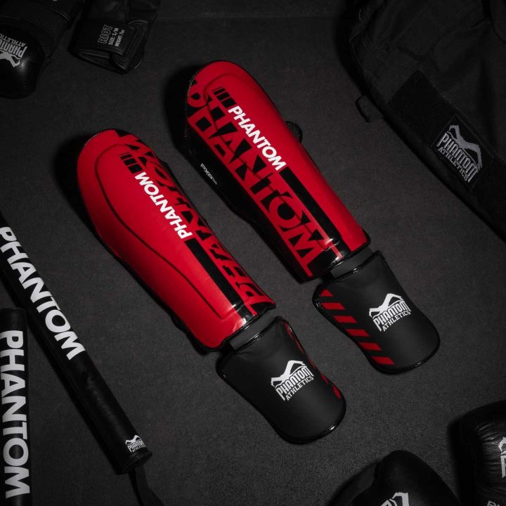 Захист гомілки та стопи Phantom APEX Striking Red S/M - Зображення 9