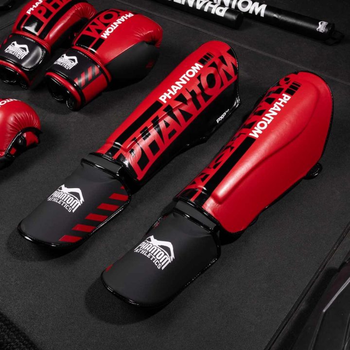 Захист гомілки та стопи Phantom APEX Striking Red S/M - Зображення 7