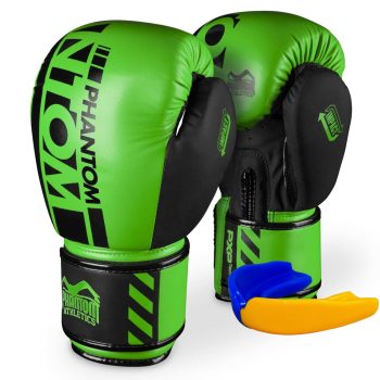 Боксерські рукавиці APEX Neon Green