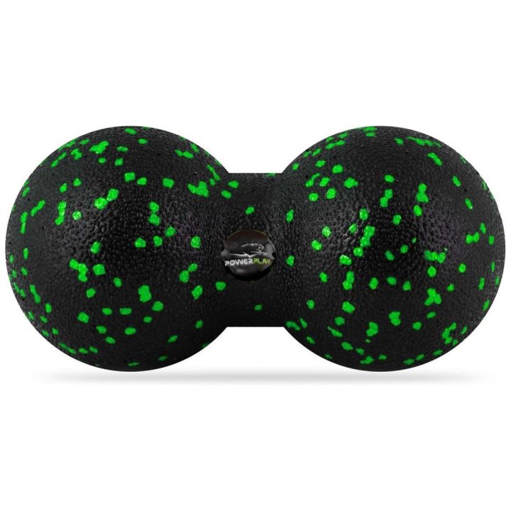 Набір м'ячів для масажу та йоги PowerPlay PP_4090 EPP (Комплект з 2 штук) Green - Зображення 6