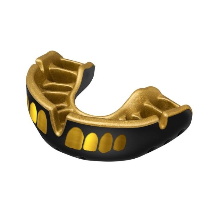 Капа OPRO Gold доросла (вік 11+) Grillz Black/Gold (art.102504012) - Зображення 2