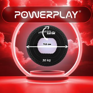 Еспандер кистьовий силіконовий PowerPlay PP-4333 Hand Grip Hard 30 кг. Чорний - Зображення 9