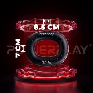 Еспандер кистьовий силіконовий PowerPlay PP-4337 Hand Grip Hard 30 кг. Чорний - Зображення 9
