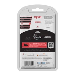 Капа OPRO Silver UFC доросла (вік 11+) Red/Black (ufc.102514002) - Зображення 4