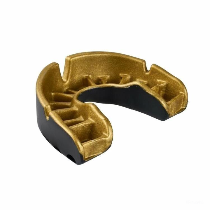 Капа OPRO Gold доросла (вік 11+) Black/Gold (art.102504001) - Зображення 4