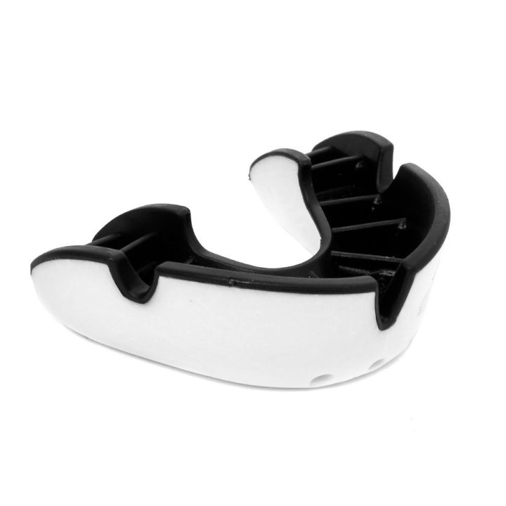 Капа OPRO Silver доросла (вік 11+) White/Black (art.102502005) - Зображення 3