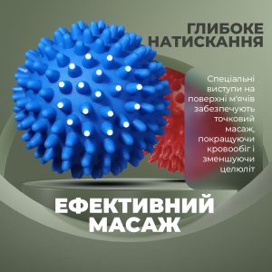 Набір масажних м'ячів PowerPlay PP-4341 Massage Ball (набір 2 шт.) - Зображення 9