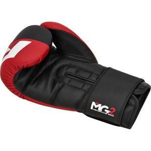 Боксерські рукавиці RDX REX F4 RED/BLACK-10 унцій (капа в комплекті) - Зображення 4