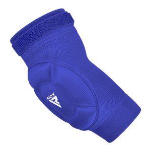 Налокітники спортивні RDX Hosiery Elbow Foam Blue/White S - Зображення 3