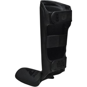 Захист гомілки та стопи RDX F6 KARA Shin Instep Guards Black L - Зображення 5