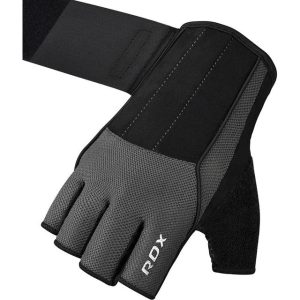 Рукавички для фітнесу RDX  W3 GREY WITH EVA PADDING-S - Зображення 5
