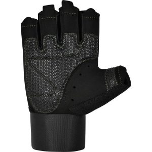 Рукавички для фітнесу RDX  W3 BLACK WITH EVA PADDING-M - Зображення 3