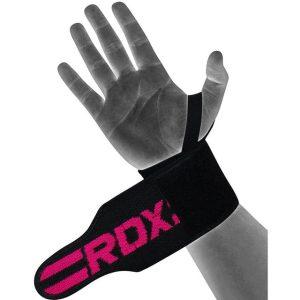 Бинти для зап'ясть (кистьові бинти) RDX W2 Gym Wrist Wraps Pink Pro - Зображення 5