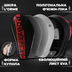 Лапи боксерські PowerPlay 3041 Чорно-Червоні PU [пара] - Зображення 8