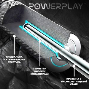 Еспандер-ножиці алюмінієвий PowerPlay 4322 (45 кг) Hand Grip Срібний - Зображення 8
