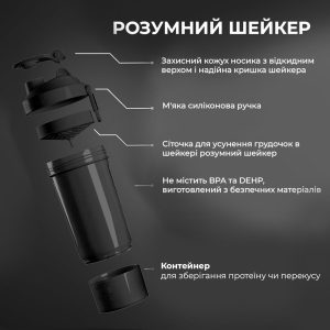 Шейкер спортивний SmartShake Original2GO One 800ml Navy Blue - Зображення 9