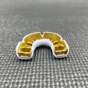 Капа OPRO Instant доросла (вік 11+) White/Gold (art.102520006) - Зображення 5