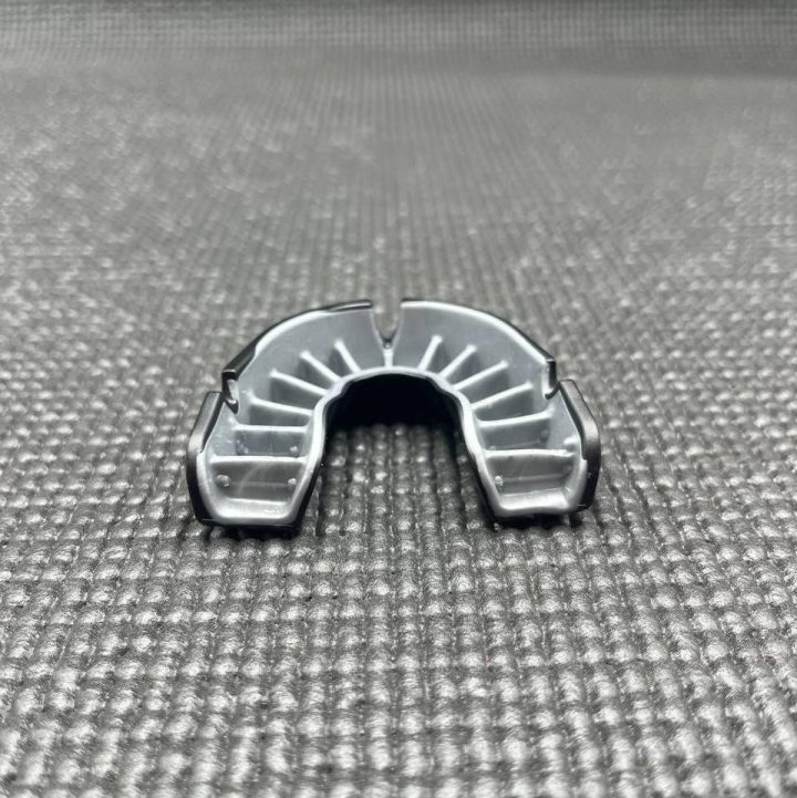 Капа OPRO Silver доросла (вік 11+) Grillz Black/Silver (art.102502013) - Зображення 5