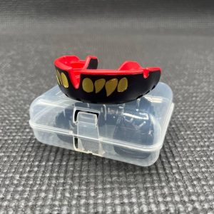 Капа OPRO Gold доросла (вік 11+)  JAWS Black/Red (art.102504011) - Зображення 8