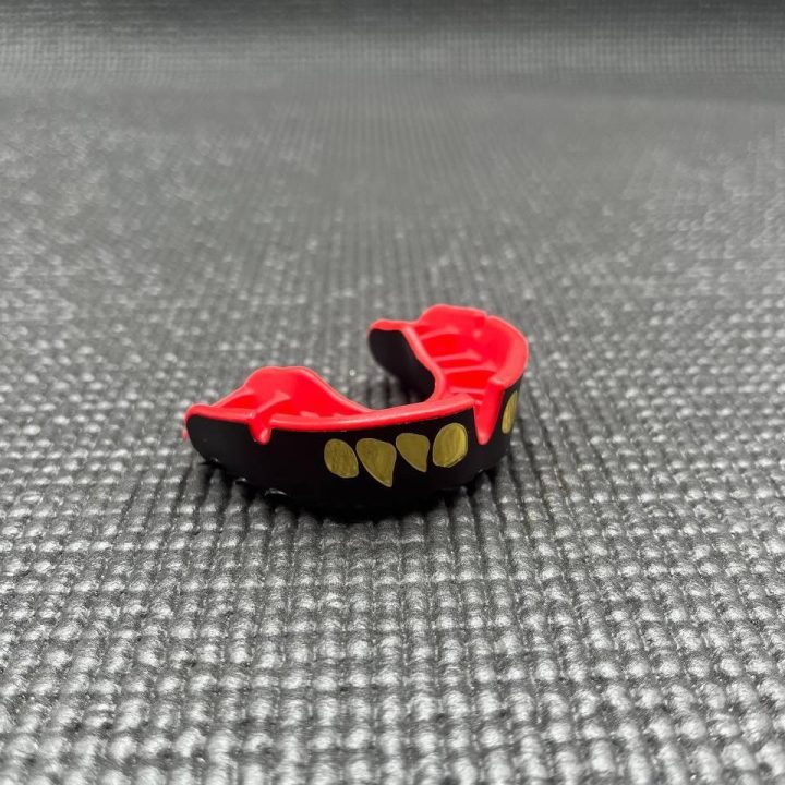 Капа OPRO Gold доросла (вік 11+) JAWS Black/Red (art.102504011) - Зображення 7