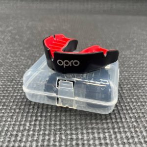 Капа OPRO Silver доросла (вік 11+) Black/Red (art.102502001) - Зображення 9