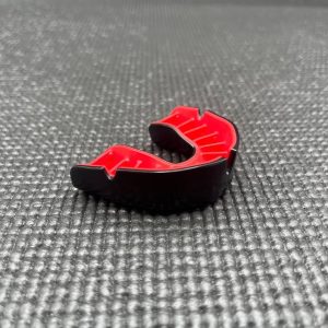 Капа OPRO Silver доросла (вік 11+) Black/Red (art.102502001) - Зображення 5