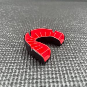 Капа OPRO Silver доросла (вік 11+) Black/Red (art.102502001) - Зображення 6