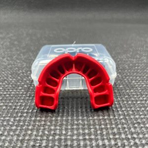 Капа OPRO Silver доросла (вік 11+) Black/Red (art.102502001) - Зображення 7