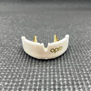 Капа OPRO Gold Braces під брекети доросла (вік 11+) White/Gold (art.102506004) - Зображення 3