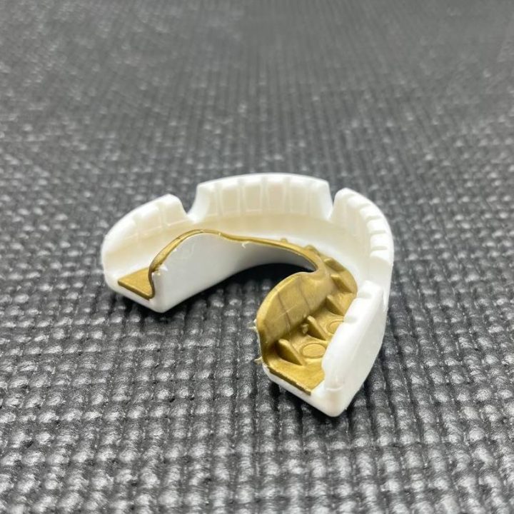 Капа OPRO Gold Braces під брекети доросла (вік 11+) White/Gold (art.102506004) - Зображення 6