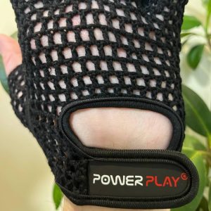 Рукавички для фітнесу PowerPlay 1953 Чорні XL - Зображення 8